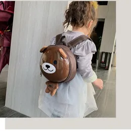 Handbags Cartoon Cute Kids Backpack Eggshell Bag Kindergarten Schoolbag Male and Female Baby 231030