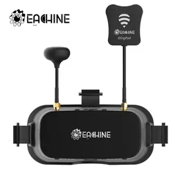 Diecast Model Eachine EV800DM Varifocal 5 8G 40CH Diversity FPV Goggles with HD DVR 3 Inch 900x600 Video Headset Build in Battery 231030