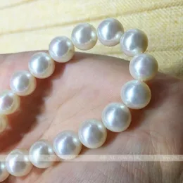 Collana Orecchini Set Regalo donna Collane di parole Vera perla rotonda 10-11mm Origine Filippine Gaultheria Flawless Light Natural Seawa