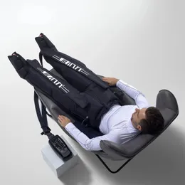 Andere Massageartikel Fengmore 8-Kavitäten-Luftkompressionsmassagegerät Bein-Fuß-Stiefel für Zirkulationswellen-Körperdrucktherapiesystem 231030