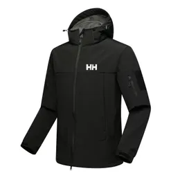 2023 NEW THE THE MENS HELLY JACKETS HOODIESファッションカジュアルウォームウインドプルーフスキーコートアウトドアデナリフリースハンセンジャケットスーツS-3XLブラック8038