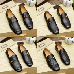 2023 Herren-Loafer, luxuriöse Designer-Kleiderschuhe, echtes Leder, braun, schwarz, Herren-Casual-Mokassins, Slip-on-Schuhe, Hochzeit, flache Schuhe, Schuhgröße 38–46