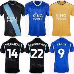 Maglia da calcio uomo 3 FAES 7 CASADEI 23 VESTERGAARD 21 PEREIRA 22 DEWSBURY-HALL MCATEER VARDY IHEANACHO MAVIDIDI NDIDI Maglia da calcio Kit Club 2023 24 LaiSiTeCheng