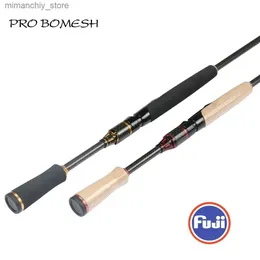 Canne da pesca per barche Pro Bomesh 1 Set Fuji VSS Mulinello + 3A Grado Sughero EVA Spinning Maniglia Kit Fai da te Accessorio per canna da pesca Q231031