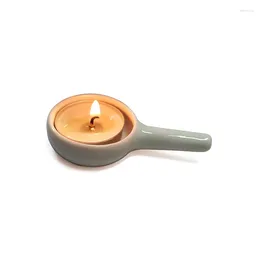 Portacandele Supporto in ceramica Cera fusa Bruciatore a olio Diffusore Vassoio di fragranza Forno Candeliere Decorazione della casa