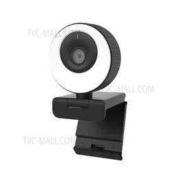 H780 1080P 60fps Câmera de alta definição Webcam USB portátil com luz de preenchimento Capa de privacidade para computadores laptops