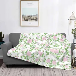 Decken Vintage Rosa Rose Muster Verkauf Zimmer Haushalt Flanell Decke Floral Geometrische Marmor Moderne