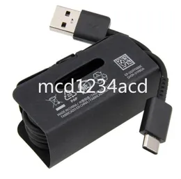 Typ C USB-C-kabel 1M 3ft 2A Snabb laddningsladdningskablar för Samsung Galaxy S8 S9 S10 S20 Huawei M1