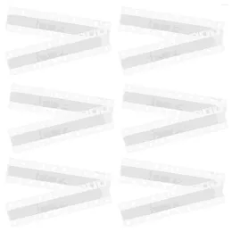 Gift Wrap 300 Pcs Plastic Hangers Tags Hanging Tabs Pp Sticky Hooks Adhesive Sticker Display