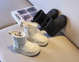2023 Designer kids boots australia classic clear mini ugglie boots boys girls baby infant winter snow fur furry students children short boots