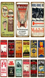 Tydol Flying Benzina Veedol Motor Oil Targa in metallo Vintage Garage Decor Targa a gas Decorazione da parete Man Cave Gas Moboiloil Poster7730931