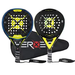 Raquetes de tênis Mens Padel Raquete 3K18K Fibra de Carbono com Remo de Tratamento EVA Macio para Jogador Regular Treinamento Esportivo ao Ar Livre 231031