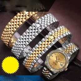 Designer Watch Bands Solid zakrzywiona bransoletka ze stali nierdzewnej 13 mm 17 mm 20 mm 21 mm Paspty zegarkowe z logo na zewnątrz dobry pasek