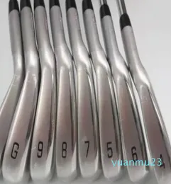 Golf Irons Opcje wału upodobania stal lub grafit regularny lub sztywny flex