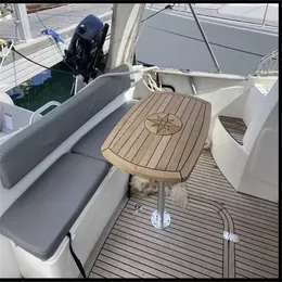 Fat vikta teakbordstjärna inlay 300/610x940mm marin båt yacht husvagn