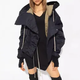 レディースダウンパーカーコート女性冬の韓国ファッションカップルフード付きスリムジャケット高品質のパッド入りジャケットy2kコットンパッド231031