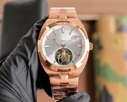 42 ملم رجال مشاهدة فاخرة الآلات الآلية wristwatch حزام الفولاذ المقاوم للصدأ SAPPHIRE OFFICE OFFICE WATCH FOLLINE POCKLE MONTRE DE LUXE WATTSES VC010