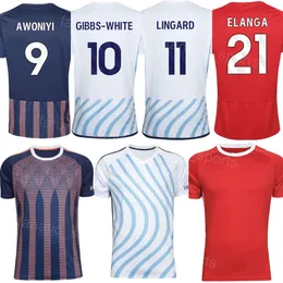 Verein 2023-2024 Fußball 24 Serge Aurier Trikot 16 Nicolas Dominguez 21 Anthony Elanga 9 Taiwo Awoniyi 1 Matt Turner 11 Chris Wood Fußballtrikot-Kits NuoDingHanSenLin