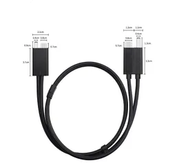 Original HP Thunderbolt Dock G2 Combo cable 0.7M TPA070-E84 L25667-002 L15938-002 230W 3TR38AA Cable Line For HP Zbook Docking Work Station