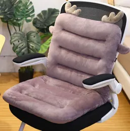 Pillow Office Chair For Patio Chairs Pad Velvet Deck Home Waist Support Backrest Seating Floor Mattress All Seasons