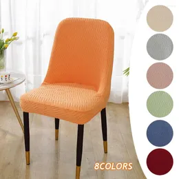 Stol täcker elastisk täckning för universell storlek Big House Seat Seatch Living Room Chair Home Dining