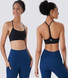 Brak sportowy dla Lady Sport Yoga Fitness Sexy Tops Selyders żeńska push-up y Back Bra 0399781197