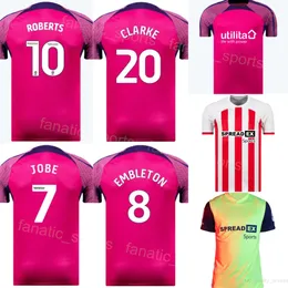 FC Soccer 7 Jobe Bellingham Jerseys 23-24 Club Team 1 Anthony Patterson 20 Jack Clarke 17 Abdoullah Ba 24 Daniel Neil Football Shirt Mundur for Sport Fan Sangdelan