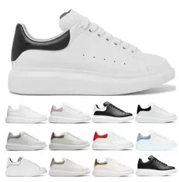 Designer Casual Shoes Men Platforma Platforma luksusowe zamszowe skórzane męskie męskie rozmiar unisex rozmiar 36-45