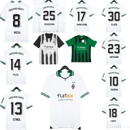 Borussia Monchengladbach piłka nożna 33 Moritz Nicolas Jerseys Club 3 Kou Itakura 27 Rocco Reitz 9 Franck Honorat 31 Tomas Cvancara 10 Zestaw na koszulkę piłkarską Neuhaus