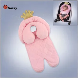 Cuscini Sozzy Tappetino per passeggino con cuscino antirotolamento Cuscino per bambino in cotone per passeggini Bambini Piccoli Testa Corpo 231031