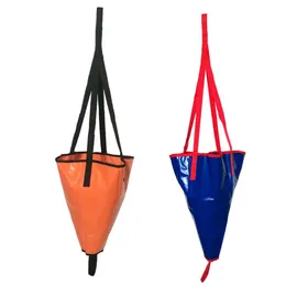 Acessórios de caiaque 24/18 polegadas Kayak Sea Anchor Drogue Drifting Brake Suit Fising para canoa barco iate PVC acessórios de barco inflável 231031