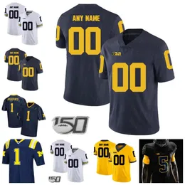 Custom Michigan Wolverines Football Jersey Chase Winovich Tom Brady Joe Milton Joe Milton Charles Woodson Jim Harbaugh Roman Wilson Jersey Men Men Youth