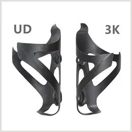 Vattenflaskor Burar Full kolfibercykel UD3K Bottle Cage MTB Road Bike Holder Ultra Light Cycle Equipment Mattelight 231030