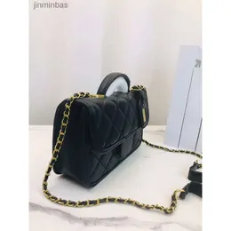 Tasarım Crossbody Bag Fabrikası %50 Perakende Toptan Xiaoxiangfeng'in Yeni Yatay Sürüm Tut kolu Menger Lychee Tofu Çanta Tek Omuz Diagonal Çapraz Çantası24