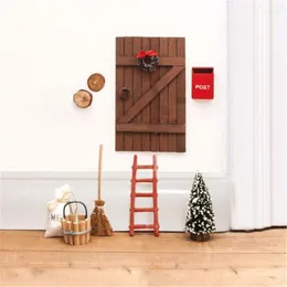 Dekoracje świąteczne Navidad DIY Filts Decor Dorod Drewniane ozdoby na domowy rok Noel Birthday Gift