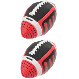 Bolas 2 PCS No 3 Rugby Crianças Rugby-Bola Criança Ao Ar Livre Brinquedos Treinamento Basquete Pu Profissional Estudante Crianças 231031