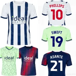 Herren West Bromwich 27 MOWATT Fußballtrikots Albion 17 SARMIENTO 6 AJAYI 5 BARTLEY 19 SWIFT 10 PHILLIPS 21 THOMAS-ASANTE FURLONG WALLACE KIPRE Fußballtrikot Club 23 24