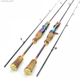 Boat Fishing Rods NEW 1.8M Colorful Solid Tip Trout Lure Fishing Rod UL Power Ultralight 2-8g Carbon Spinning Casting Rod Stream Trout Pole Q231031