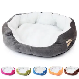 أقلام بيترز 50*40 سم سوبر لطيف 6Color Cat Bed Bed Winter House for Cat Cotton Cotton Dog Pet Product