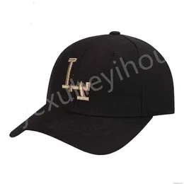 Erkekler için nakış mektubu beyzbol kapakları, ny la hip hop stili, spor vizörleri snapback güneş şapkaları 76i9