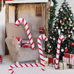 Christmas Decorations Inflatable Christmas Candy Cane Stick Balloons Merry Christmas Decorations For Home Xmas Navidad Natal Gifts Year 2024 231031