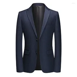 Ternos masculinos 2023 de alta qualidade moda homem bonito tendência clássico casual all-match banquete terno casaco de negócios vestido inglês blazer