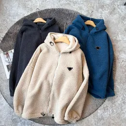 Kvinnors päls faux päls R1016W imitation lamm ullrock huva tröja kvinnors casual slitage uppvärmning i vinter förtjockande jacka
