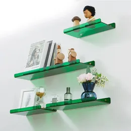 Bathroom Shelves Acrylic Shelf Color Wall Hanging Free Punching Storage Rack Kitchen Bedroom Supplies 231031