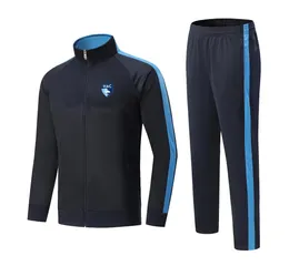 Le Havre AC hommes adultes enfants loisirs sport ensemble extérieur chaud pleine fermeture éclair sport loisirs ensemble sweat en hiver