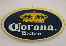Corona Extra Vintage round tin sign bottle cap design beer cap Beer Metal bar poster metal craft for home bar restaurant coffe sho9503693