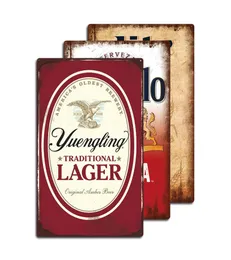 V14 PaintingVintage Many Choice Beer Brand Plaque Whole Customized Tin Sign Bar Pub Man Cave Decor 20CM30CM7504054