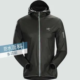 Arcterys Apparel Betalt Sv wasserdichte Outdoor-Kletterbekleidung winddichte lässige Hardshell-Jacke Herrenmäntel Norvan SL Hoody Herren leicht wetterfest Rush WN1SN