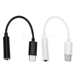 Huawei Xiaomi için Jack Audio Kablosu Tip C ila 3.5mm AUX Adaptör Kabloları