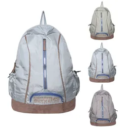 American Embroidered Backpack for Women 2023 Korean Ins Blogger Same Shoulder Outdoor College Students